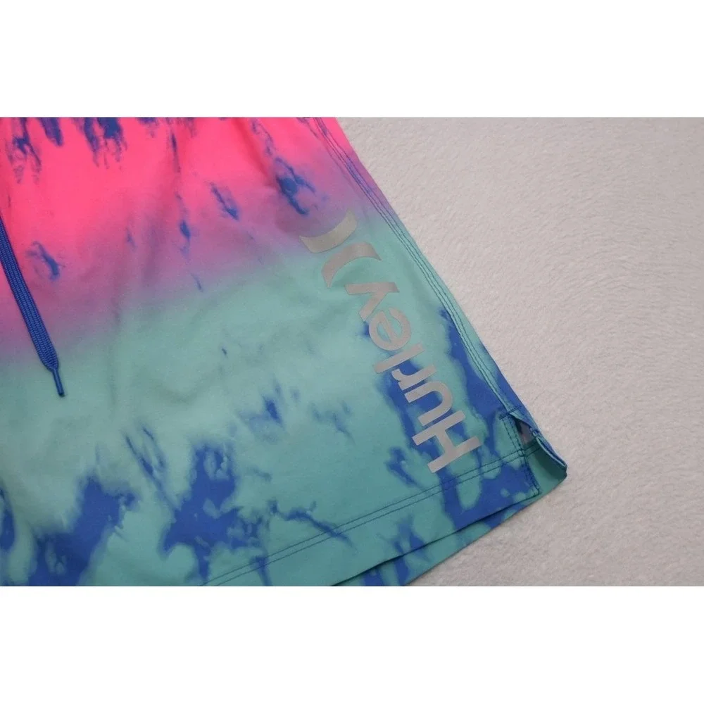 Hurley Swim Trunks Board‎ Shorts Athletic Stretch Water Surf Mens Size XL